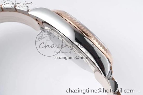 Gray Markers Bracelet Dial 126231 RG 36 DateJust JDF Plated Jubilee 904L RG Steel Roman V2 SS on 1218